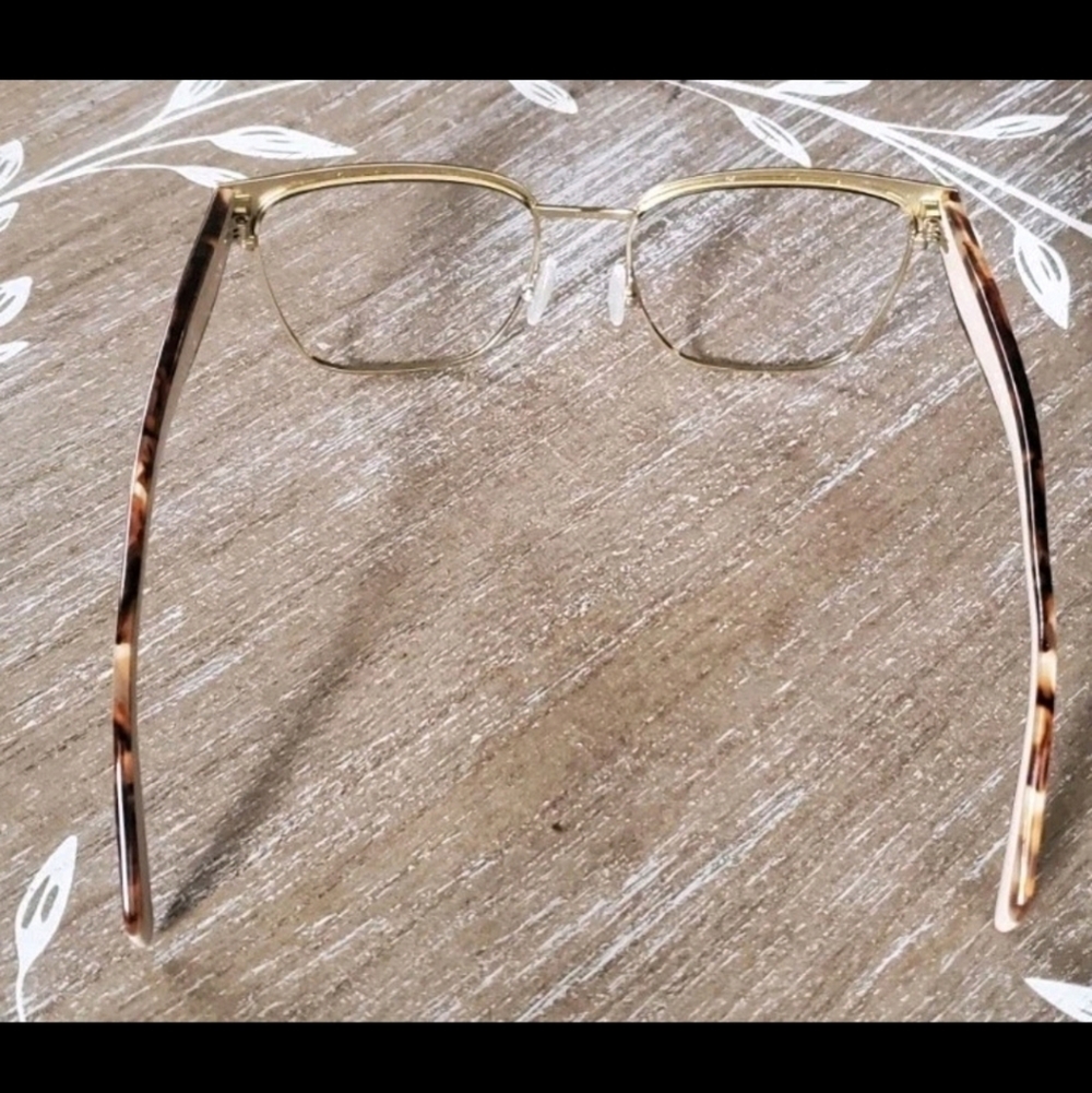 Prada Women's Rectangle Eyeglass Frames Brown Tor… - image 6